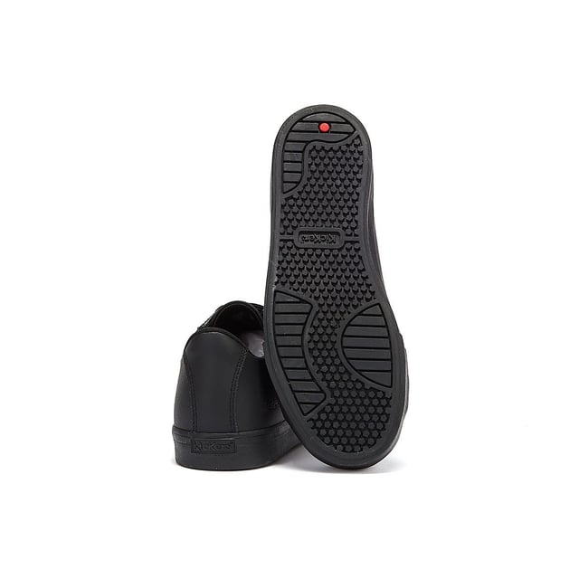 Die Tovni Lacer Schuhe von Kickers haben ein Obermaterial aus Leder, ein Schaumstoff-Fußbett für zusätzlichen Komfort und eine robuste Gummisohle.