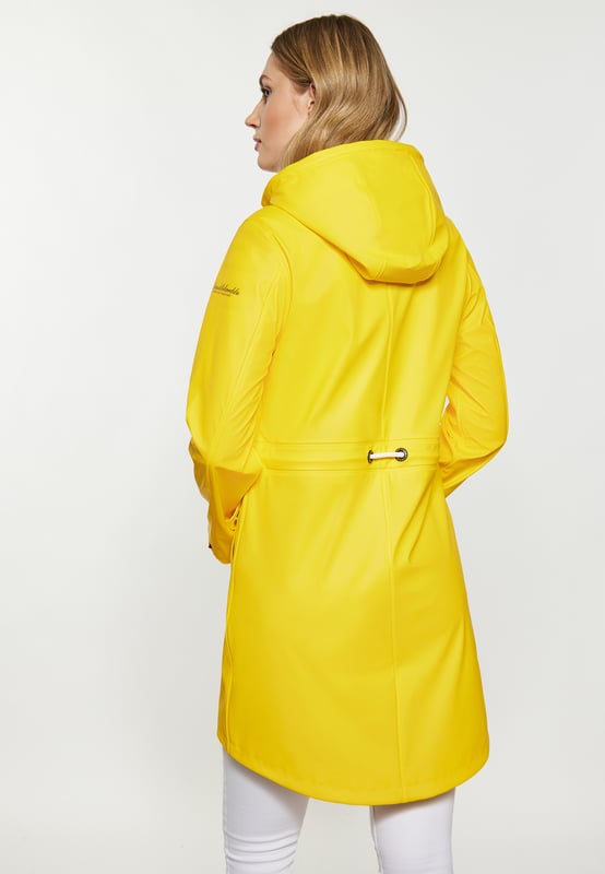 Softshell Mantel Schmuddelwedda Softshell Damen Gelb Raincoat