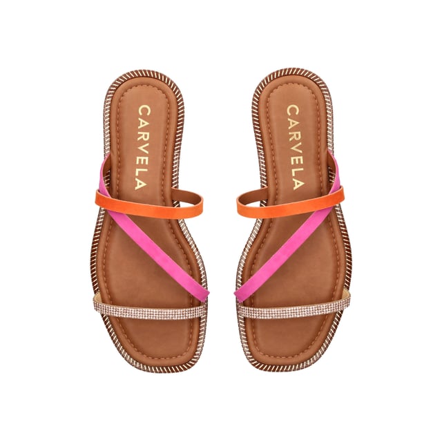 Carvela pink sandals discount