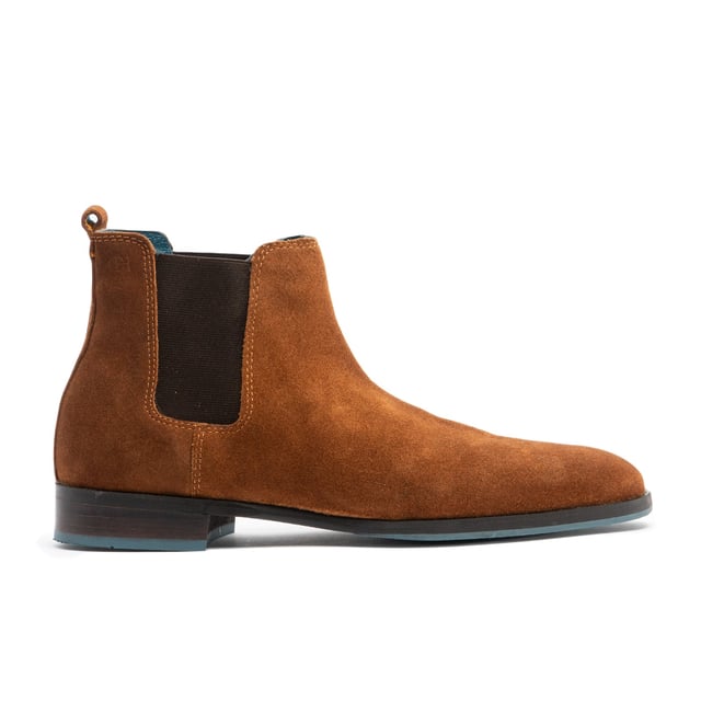 Rust suede sale booties