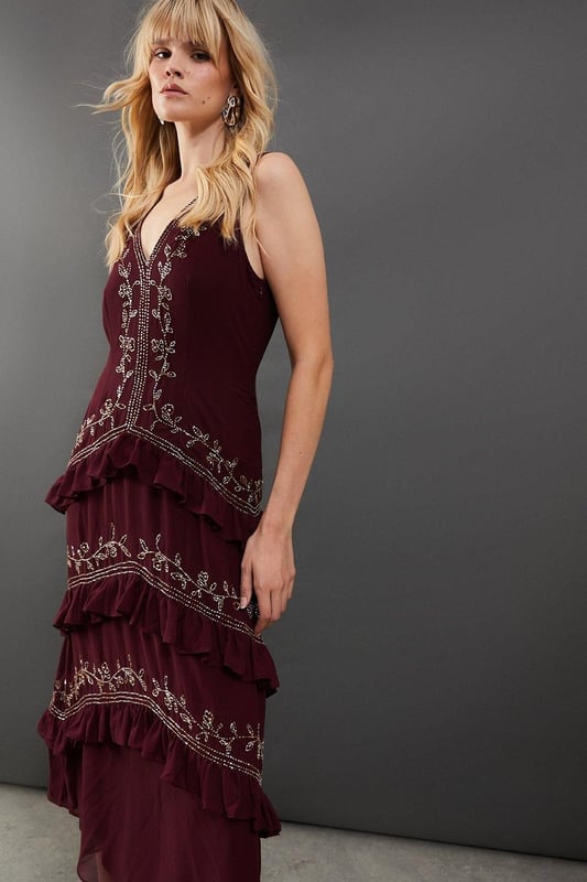 **Embrace Sophistication: The Alluring Embellished Cocktail Dress**