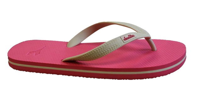 Diadora Tarifa Dames Tanga Flip Flop Sandalen Roze Beige Zomer Strand C7337