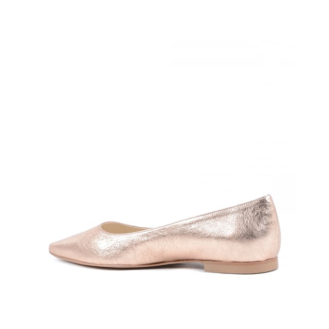 By: 19V69 Italia- Details: 4747 LAM ORO- Color: Gold - Composition: 100% LEATHER - Sole: 100% LEATHER - Heel: FLAT - Made: ITALY - Season: Spring Summer