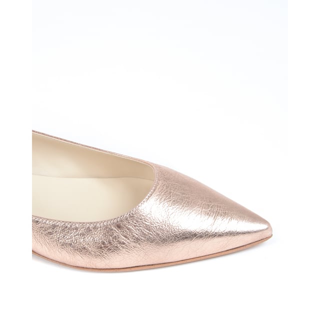 By: 19V69 Italia- Details: 4747 LAM ORO- Color: Gold - Composition: 100% LEATHER - Sole: 100% LEATHER - Heel: FLAT - Made: ITALY - Season: Spring Summer