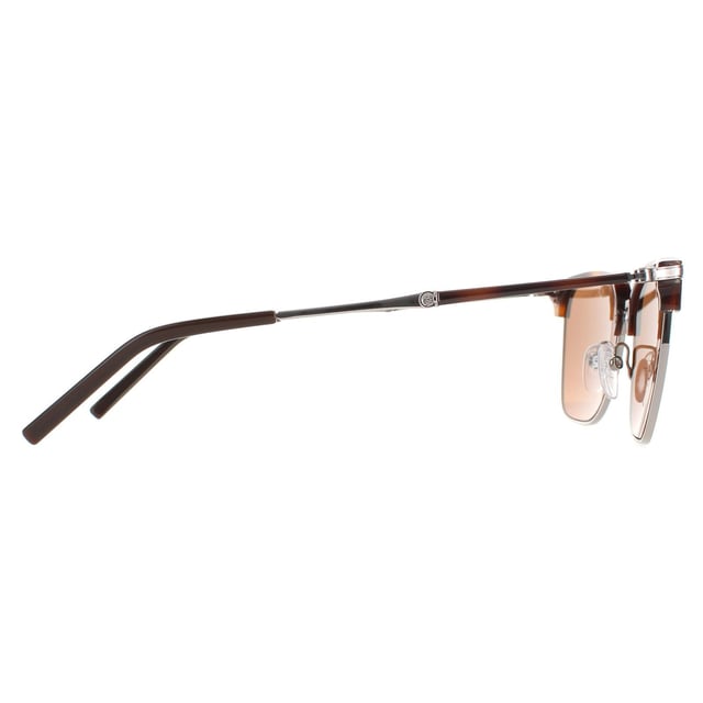 Salvatore Ferragamo Rectangle Mens Light Ruthenium Tortoise Brown SF227S  Salvatore Ferragamo are a rectangle style crafted from lightweight acetate. The adjustable nose pads and slender arms allow for an all round comfortable fit. A subtle Ferragamo logo features on the inside of the plastic temple tips for a stylish look.