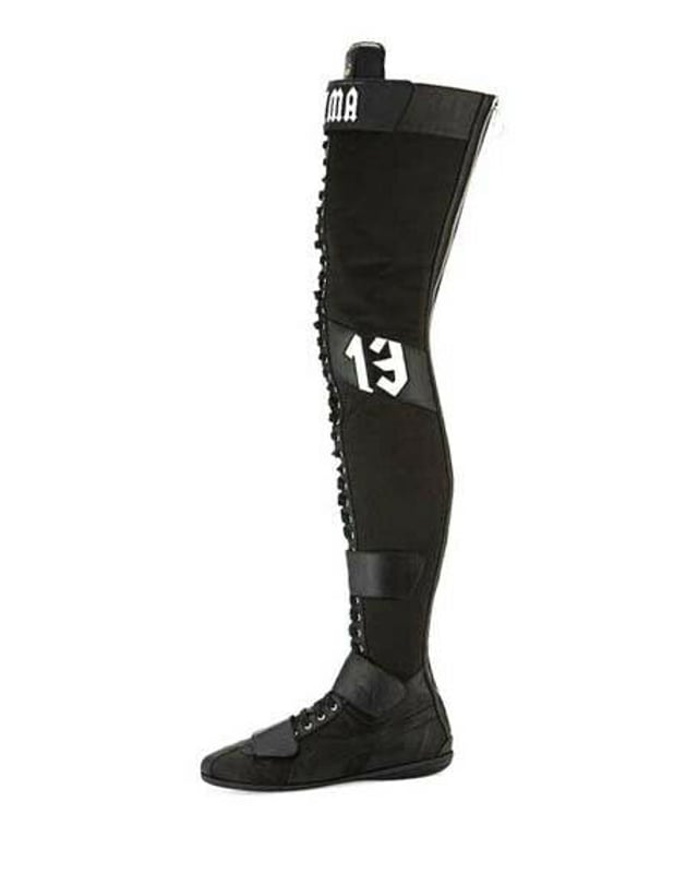 Fenty x puma top thigh high boots