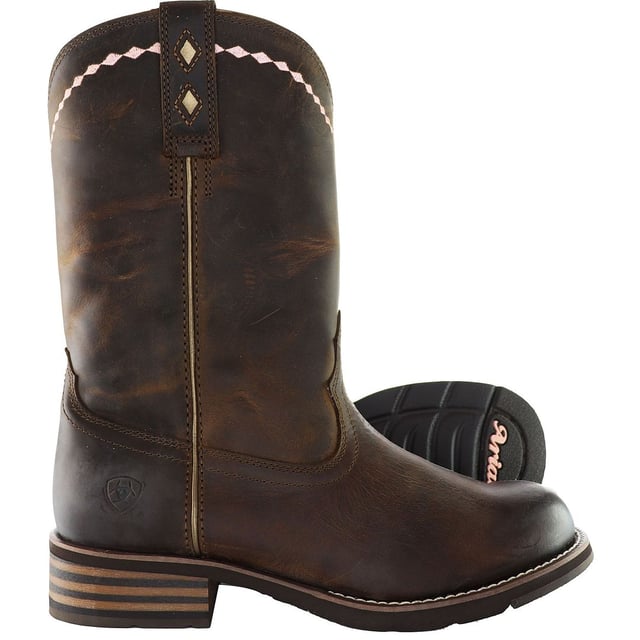 Ariat women's unbridled roper western cowboy boot best sale