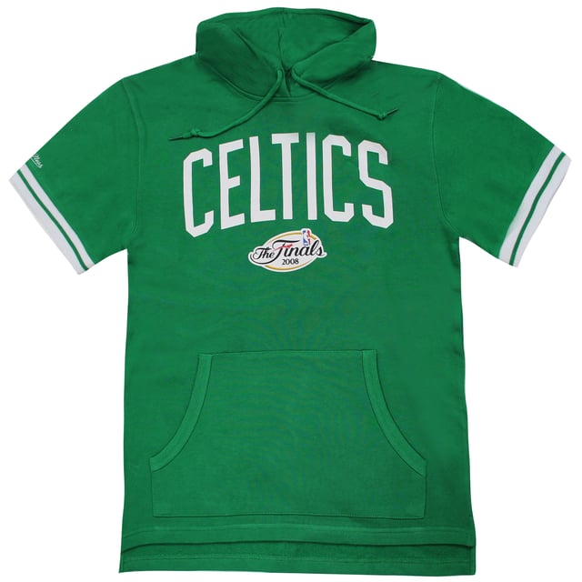 Boston celtics short sleeve hoodie outlet