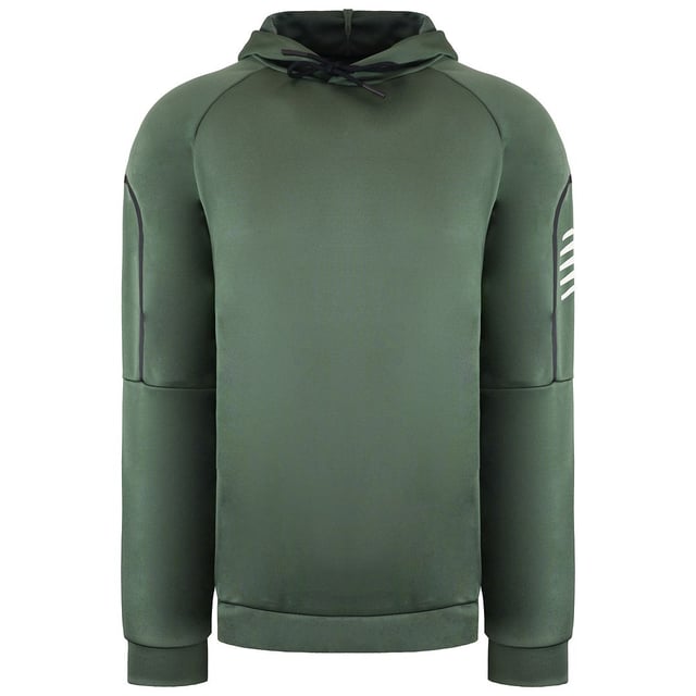 New Balance Tenacity Men's Green Training Hoodie – a dynamic and performance-oriented piece designed to elevate your training experience. Crafted with New Balance's commitment to quality and innovation, this hoodie seamlessly combines style with functionality.

Key Features:

 Moisture-Wicking Technology:  New Balance training hoodies often incorporate moisture-wicking fabrics. This technology helps to draw sweat away from the body, keeping you dry and comfortable during intense workouts.

 Breathable Construction:  Expect a breathable design with strategically placed ventilation panels or mesh inserts. This enhances airflow, ensuring optimal comfort during physical activities.

 Performance Fit:  The hoodie is likely designed with a performance fit, providing a streamlined silhouette that allows for unrestricted movement during workouts.

 Adjustable Hood:  The hoodie features an adjustable hood, allowing you to customize the fit and coverage based on your preferences and the weather conditions.

 Reflective Details:  For added visibility during low-light conditions, the hoodie may incorporate reflective elements. This enhances safety, making it suitable for outdoor activities in the early morning or evening.

 Versatile Training Wear:  Whether you're hitting the gym, going for a run, or engaging in various training activities, the Tenacity Men's Green Training Hoodie is designed to meet the demands of your active lifestyle.