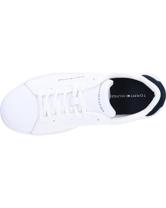 Court Leather von Tommy Hilfiger in der farbe Weiss.