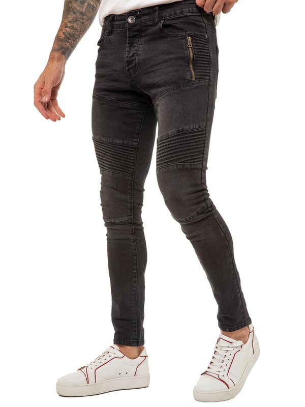 Enzo hotsell biker jeans