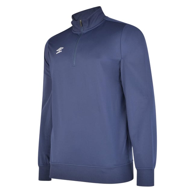 Material: 100% Polyester. Design: Gestapeltes Logo. Reißverschluss mit Markenzeichen. Saum: Gerippt. Ärmel-Typ: Langärmelig. Manschette: Gerippt. Ausschnitt: Stehkragen. Verschluss: Halber Reißverschluss, umgekehrter Spiralreißverschluss.