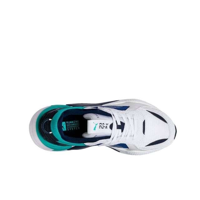 PUMA RS X Hard Drive Lace Up White Synthetic Mens Trainers 369818 02