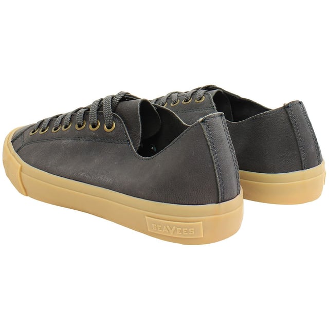 Seavees Army Issue Low Lace-Up Black Smooth Leather Zapatos para hombre ARMY ISSUE LOW_AM_MIDNIGHT