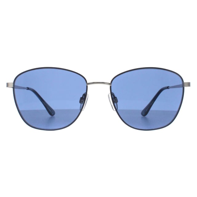 Smarty Square Unisex Blue Matte Silver Blue X1113  Sunglasses Enhance your look with SMARTY Designer Sunglasses model X1113C, designed for both men and women who appreciate contemporary style. These square-shaped sunglasses feature a striking blue matte silver metal frame paired with bold blue lenses, offering superior UV protection and a sleek, modern aesthetic. The X1113C model combines durable design with all-day comfort, making them perfect for any occasion. Available at an unbeatable discount from the regular retail price, these designer sunglasses provide exceptional quality and value. Elevate your accessory collection with SMARTY and enjoy luxurious sun protection that suits your unique style.