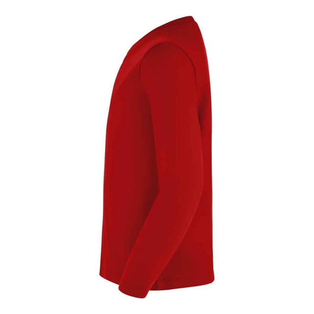 100% Ringgesponnene Baumwolle. Gewebe: Trikot, Semi-gekämmte Baumwolle. Design: Unifarben. Block-Panele, Ausschnitt mit Band, Abreiß-Etikett, Schlauchförmig, Doppelnadel-Stich. GSM (Gramm pro Quadratmeter): 190. Nachhaltigkeit: ACCORD, Amfori-Freigabe, BSCI, Fair Wear geprüft, Oeko-Tex Standard 100 zertifiziert, PETA-geprüftes Vegan, REACH, nachhaltige Materialien. Langärmlig. Verpackung: Polybeutel. gerippt, Rundhalsausschnitt.