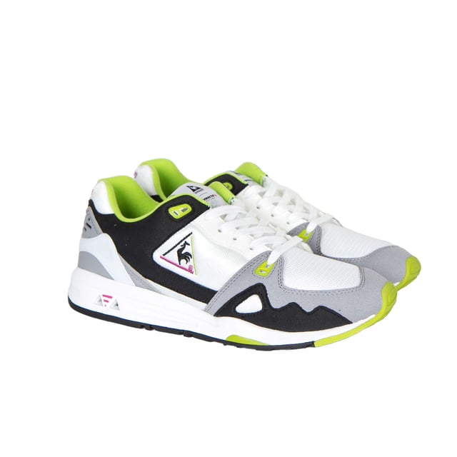 Le Coq Sportif R1000 OG Lace-Up White Synthetic Mens Entrenadores 1610691
