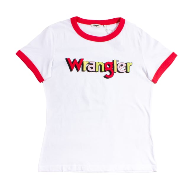 Cut from 100% cotton-jersey in a sleek slim fit, this ringer tee is an instant goes-with-everything classic.
