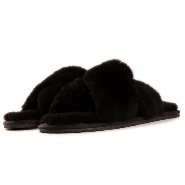Aus Wooli Australia Women's Sheepskin Wool Brighton Slippers Soft premium genuine Australian Sheepskin wool upper
Easy to slide on footwear used in any weather
Full premium sheepskin insole
Cross over style strap giving a great fit
Soft Rubber outsole – highly durable and lightweight
Stylish, Fluffy and cosy all at the same time
100% brand new and high quality, comes in a branded box, suitable for gifting