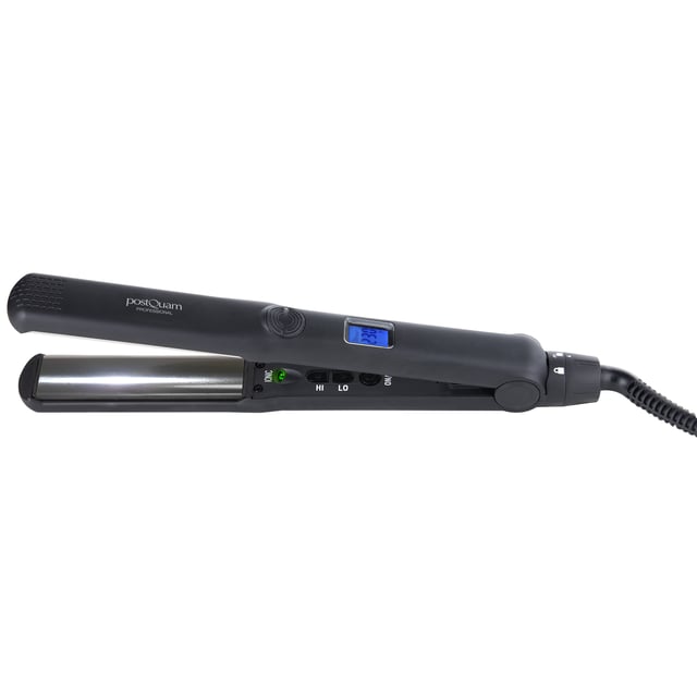 "Waterproof" is de stijltang die gebruikt kan worden met nat haar, vooral na het aanbrengen van thermische beschermers om het haar te beschermen voor het aanbrengen van directe warmte, het heeft een 24.10mm plaat waardoor het de meest effectieve keuze is voor elke afwerking, steil of krullend, het beschermt tegen vochtigheid en zorgt voor glans en zachtheid. De Platinum Prime Style stijltang beschikt over de nieuwste NANO IONIC TECHNOLOGIE die de natuurlijke vorm van de haarschubben niet verandert. Ze genereren ook geen elektrostatische ladingen waardoor pluizen wordt voorkomen. De kantelplaten hebben ook een Silver Mirror Titanium coating die ze ultra-glad maakt, waardoor wrijving op het haar wordt geminimaliseerd. Deze behandeling verlengt de levensduur van de plaat en is zeer gemakkelijk schoon te maken. Het LCD-scherm toont de temperatuur, die instelbaar is van 80 tot 230ºC. Dankzij het ingebouwde interne geheugen keert het automatisch terug naar de laatste temperatuurinstelling wanneer het strijkijzer wordt aangezet. Ultrasnelle keramische verwarming. 2,6 m draaibaar snoer. Universeel voltage en automatische uitschakeling.

Hoe te gebruiken:
1. Sluit het apparaat aan op een geschikt stopcontact.2. Druk op de knop ""On"".3. Stel de temperatuur in die geschikt is voor het te verrichten werk (de meest aangewezen werktemperatuur ligt tussen 150º - 180ºC).4. Zet de schakelaar na gebruik op de stand ""OFF"" en trek de stekker uit het stopcontact.LET OP: DE MAXIMALE TEMPERATUUR 230ºC IS UITERST HOOG, GEBRUIK HET ALLEEN VOOR SPECIALE HAARSTYLING TECHNIEKEN.
"