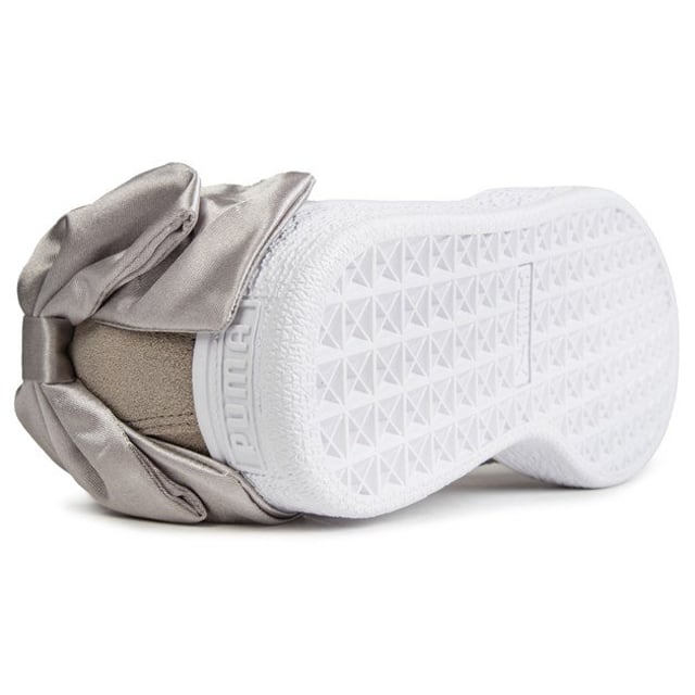 Puma suede bow grey outlet