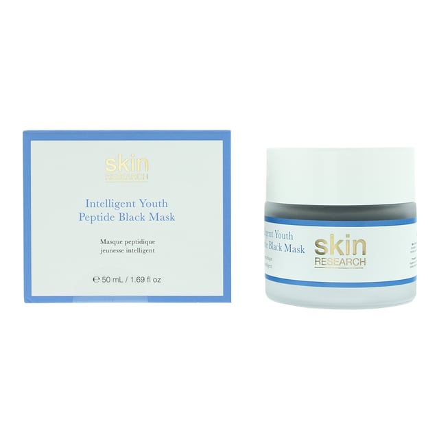 Skin Research Intelligent Youth Peptide Mask is a state-of-the-art skincare treatment engineered to rejuvenate and revitalise the complexion. Infused with a potent blend of advanced peptides, this mask harnesses the power of science to promote a youthful, radiant appearance. Peptides are small but mighty molecules known for their ability to stimulate collagen production, increase skin elasticity, and smooth fine lines and wrinkles. The Intelligent Youth Peptide Mask is expertly formulated to deliver a concentrated dose of these transformative ingredients, helping to support the skin's natural regeneration process. The mask is designed to fit snugly on the face, ensuring optimal absorption of the powerful peptide complex. As the mask works its magic, it imparts essential nutrients to the skin, leaving it plump, smooth, and deeply nourished. With continued use, the Intelligent Youth Peptide Mask helps to diminish the signs of aging, resulting in a more youthful and rejuvenated complexion. It also fortifies the skin's protective barrier, helping to shield it from environmental stressors and the signs of premature aging. This mask is suitable for all skin types and is a luxurious addition to any anti-aging skincare routine.