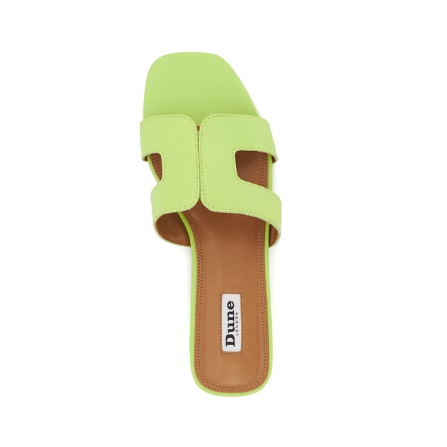 Dune clearance slider sandals
