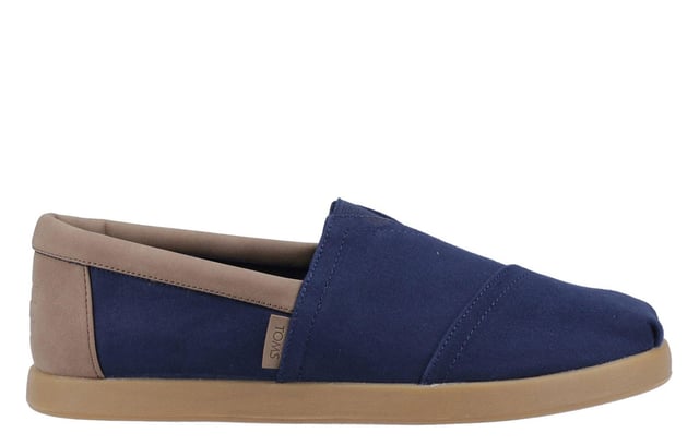 The Toms Alpargata Forward Shoes offer a fresh, modern take on the classic Alpargata, featuring an updated design for enhanced comfort and style. With a relaxed fit, padded ankle collar, and Ortholite sockliner, these shoes provide all-day support and comfort for every step. The rubber cupsole and textile uppers combine to give these shoes the durability of a sneaker with the effortless style of a slip-on, making them a versatile choice for any modern man.
 - Textile uppers 
 - Elastic gore for easy fit
 - Padded ankle collar
 - Ortholite sockliner 
 - Canvas / twill lining and footbed 
 - Removable ortholite insole 
 - Rubber cupsole
 - Toms branding