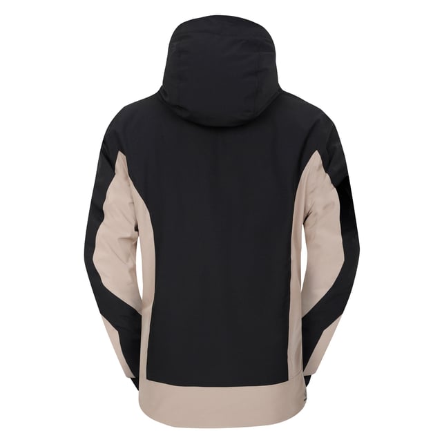 Futter: Recyceltes Polyester. Stoff: Stretch. Design: Kontrast, Logo. Stofftechnologie: ARED 30/30, atmungsaktiv, langlebig, PFC-frei, PFOA-frei, PFOS-frei, regenfest, wasserabweisend, wasserdicht. Manschette: verstellbar, Klettverschluss. Hohe Wärmeleistung, gepolstert, Rückenteil aus Scrim, verschweißte Nähte. Ausschnitt: mit Kapuze. Ärmelform: langärmlig. Kapuzenmerkmale: verdeckter Knebelversteller, angenähte Kapuze, technisch. Taschen: 1 Brusttasche, 2 untere Taschen, Skipasstasche, Reißverschluss. Verschluss: durchgehender Reißverschluss. 30.000 g/m¬≤/24 Std. Wasserfestigkeit: 30.000 mm. Saum: verstellbar. Nachhaltigkeit: Hergestellt aus recycelten Materialien. L: 42 Zoll. 5XL: 57 Zoll.
