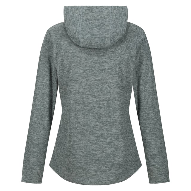 100% Polyester. Slouchy fleece sweater for weekend adventures. Made from soft touch fleece. Grown on hood with wrap around cowl neck construction. 2 lower pockets. 240Gsm.