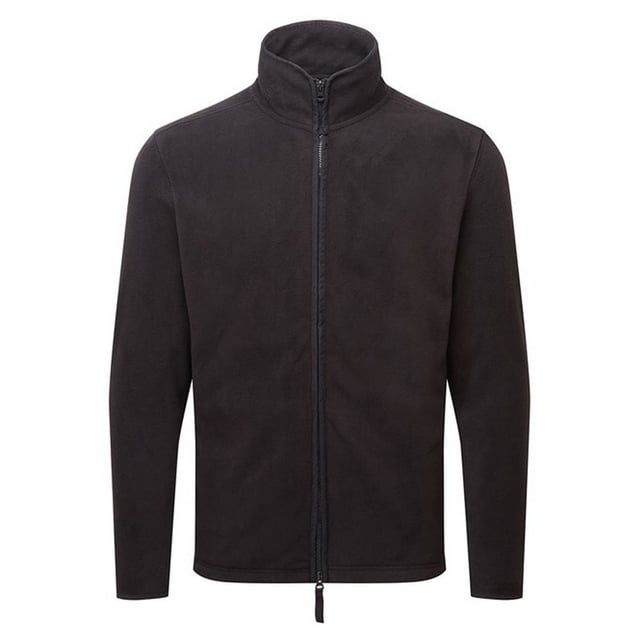 Material: 100% Polyester. Fabric: Fleece. Design: Contrast Detail. 260gsm. Back Panel, Easy-Care, Front Panels, Side Panels, Stitched Panels. Cuff: Contrast. Neckline: Funnel Neck. Sleeve-Type: Long-Sleeved. Pockets: 2 Zip Pockets, 2 Inner Pockets. Fastening: Two Way Zip. Sustainability: Amfori, BSCI, REACH, Sedex, WRAP Certified.