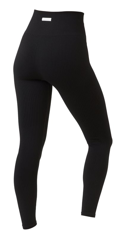 Train in absolute comfort with this pair of clean and seamless ribbed tights in soft recycled polyester blend. The Björn Borg Ladies Tights are a great choice for any activity, whether you're running your first marathon or just heading to the gym.Part of the Sthlm Collection. The Seamless Rib Tights are made from a blend of recycled polyester and polyamide stretch quality fabric so they're eco-friendly and soft on the skin which gives extra comfort while exercising.The high waist top provides extra coverage and comfort. The full length style keeps your legs warm, while the soft rib-knitted seamless construction gives you a comfortable fit. With a double fabric at the waist for support, and an iconic woven label on the back.Available in Black and Sparrow colours, these tights can also be worn for everyday wear and not just for sports or the gym. They're breathable, quick drying, and machine washable. They will keep you cool, dry and comfy.These tights are made from: 80% Polyester (Recycled), 12% Polyamide, 8% Elastane and come in 4 sizes: Small, Medium, Large & X-Large. They are footless and are Machine Washable.Extra Product DetailsBjörn Borg Ladies TightsMade of Recycled MaterialHigh Waist TopFull Length StyleRib-Knitted Seamless ConstructionIdeal For SportsGreat For EverydayBreathable MaterialQuick Drying2 Colours: Black & SparrowAvailable In: S, M, L & XLMachine Washable