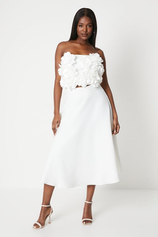 3d Flower Statement Top