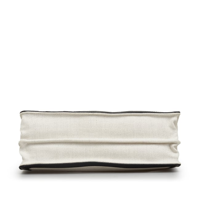Vintage Balenciaga Navy Pochette Crossbody White