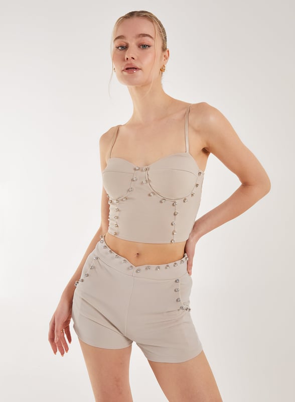 Diamonte bralette cheap
