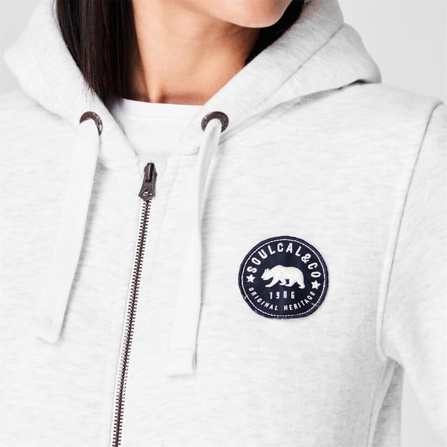 SOULCAL&CO Womens Hoodie Jumper UK 12 Medium Navy Blue Cotton