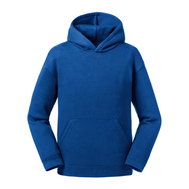 Russell Kids Childrens Authentic Hooded Sweatshirt Bright Royal