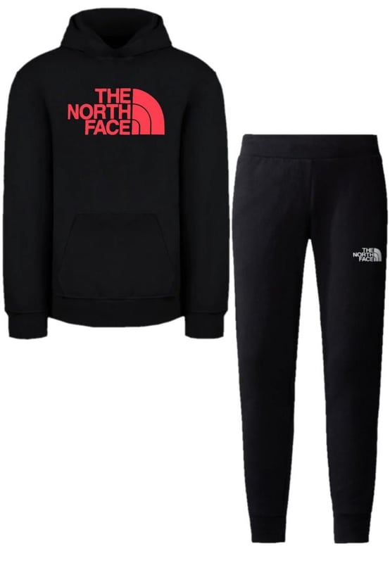 Boys north face tracksuit shop