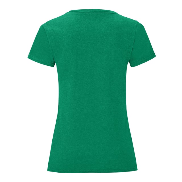 Fruit Of The Loom Women's Iconic T-Shirt - Heather Green, Short Sleeve, Pull-On Casual Tee (Size S) - View #8
