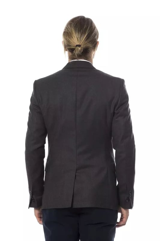 Gray Wool Blazer
  Single-breasted design
  Made from Quality wool
  Versatile gray color
  Suitable for formal occasions or everyday wear
Material: 100% Wool
