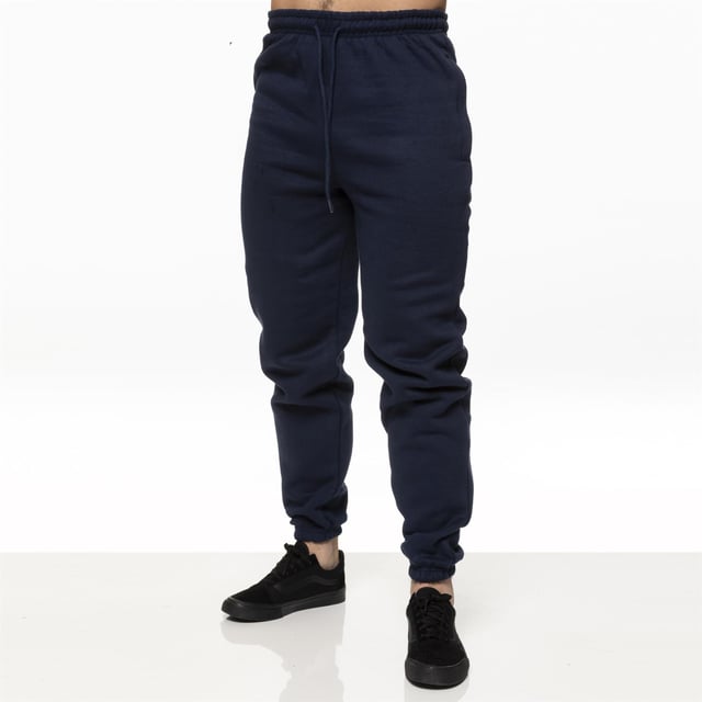 Mens cuffed joggers store with zip pockets