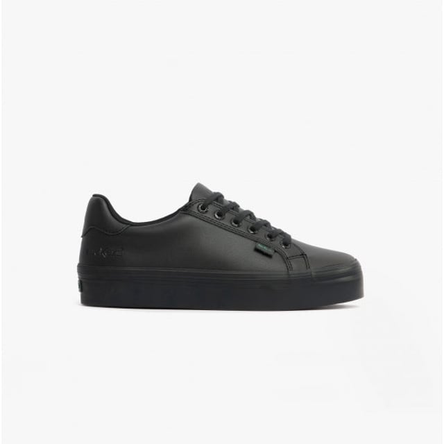 Kickers TOVNI STACK VEGAN Girls Trainers Black

 Upper Material: Faux Leather

Lining Material: Textile

Sole Material: Rubber

Closure/Fastening: Lace-Up

Features: Vegan,Comfort,Breathable,Adjustable

Toe Shape: Round

Shoe Width: Regular

Item Weight: 0.5 KG

Heel Height: Flat (Under 2.5cm)

Shoe Shaft Height: Low Top

Trainer Style: Casual

Gift Boxed: No
Product Code: 116739