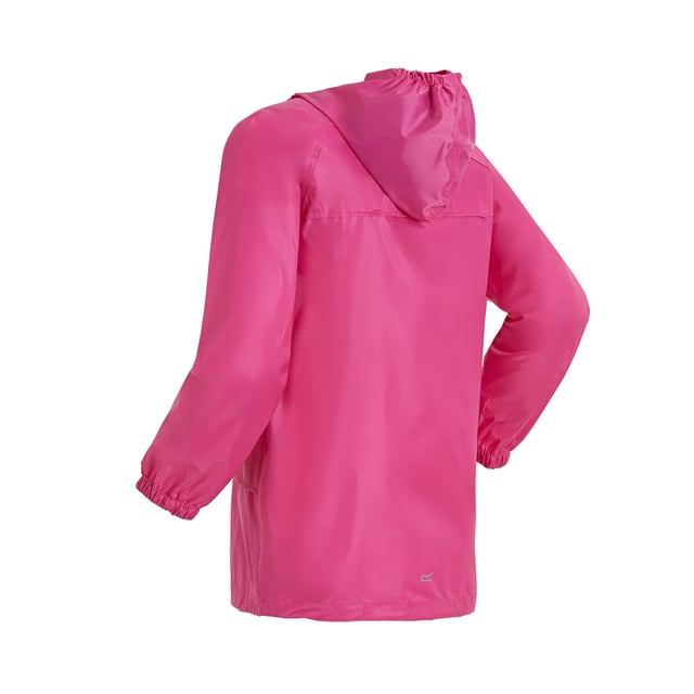 Regatta - Geweldige Outdoor Kinder Stormbreak Waterbestendige Jas (Roze) De Stormbreak is onze lang van lengte, waterdichte outdoor shelljas voor kinderen Deze bestverkopende held voor nat weer gebruikt onze Hydrafort-technologie - een slijtvaste stof die wind en regen buiten houdt Andere regenbeschermingen zijn getapete naden en elastische manchetten Trek het aan over fleece en bodywarmers voor bescherming tegen koud weer. 100% Polyester Regatta kindermaten (borstomtrek): 2 jaar (53-55cm), 3-4 jaar (55-57cm), 5-6 jaar (59-61cm), 7-8 jaar (63-67cm), 9-10 jaar (69-73cm), 11-12 jaar (75-79cm), 32 "(79-83cm), 34" (83-85cm).