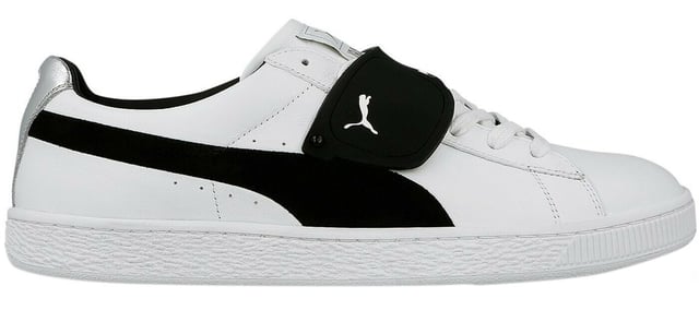 Puma Suede Classic X Karl Lagerfeld Black White Lace Up Mens Entrenadores 366314 01