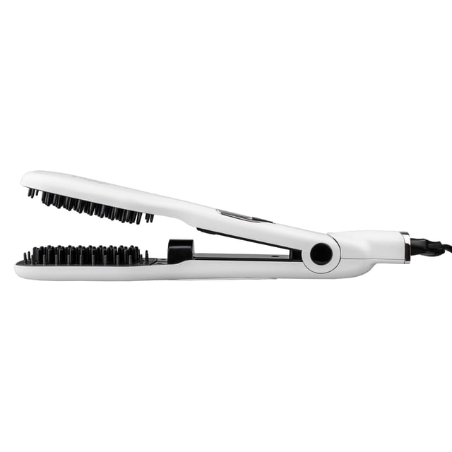 Ref. IDESTEAMBRUSH

DESCRIPCIÓN 
Cepillo alisador con vapor Steam Brush 2.0

Cepillo de alisado preofesional con tecnología exclusiva de extracción de vapor.
Gracias a su display digital puedes controlar, no solo la temperatura del cepillo, sino tambián la aplicación del vapor directamente sobre el cabello.
DIMENSIONES 
37 x 8,2 x 11,2 cm
CARACTERÍSTICAS TÉCNICAS 
Display digital de control de temperatura
Temperatura desde 80ºC hasta 230ºC
Orificio de aplicación de vapor directamente sobre el cabello
Deposito de agua en la parte inferior del cepillo
Diseño ergonómico, elegante y ligero
Voltage: AC 220 - 240 V
Frecuencia: 50/ 60 Hz
Potencia: 80W
Peso: 440 g