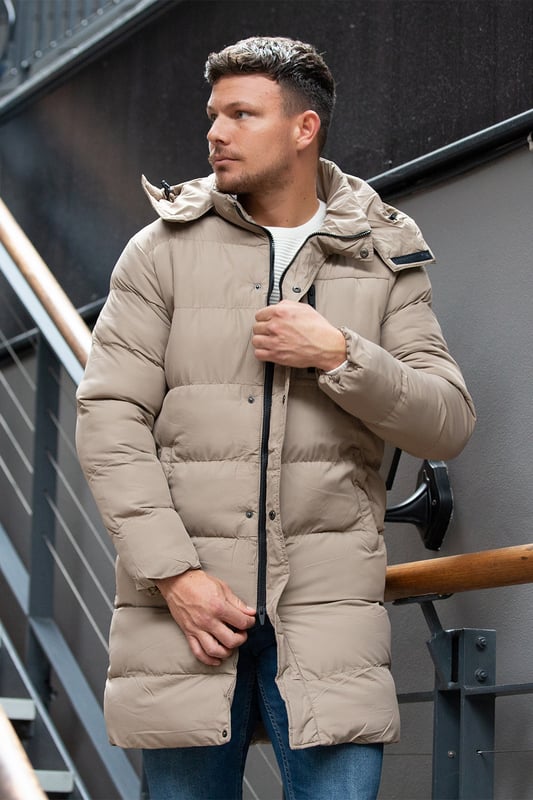 Brave soul padded coat top