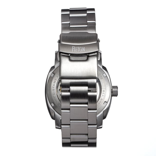 316L roestvrijstalen kast van chirurgische kwaliteitSeiko NH39 automatisch uurwerk met juwelenJuwellagers: 24 juwelen40 uur gangreserveBeats per Hour (BPH): 21600/HourSaffier gecoat mineraal kristalSemi-skelet wijzerplaatObservatie Caseback om te bekijken UurwerkEcht lederen bandLogo-gegraveerde roestvrijstalen sluitingLichtgevende wijzers24-uurs subwijzerplaat Diameter 42 mm10 ATM waterbestendigheid