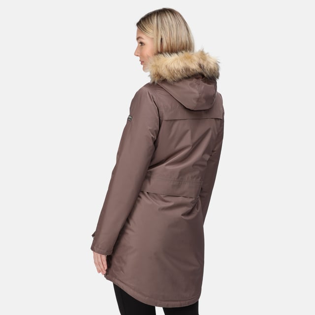 regatta womens serleena waterproof breathable parka coat