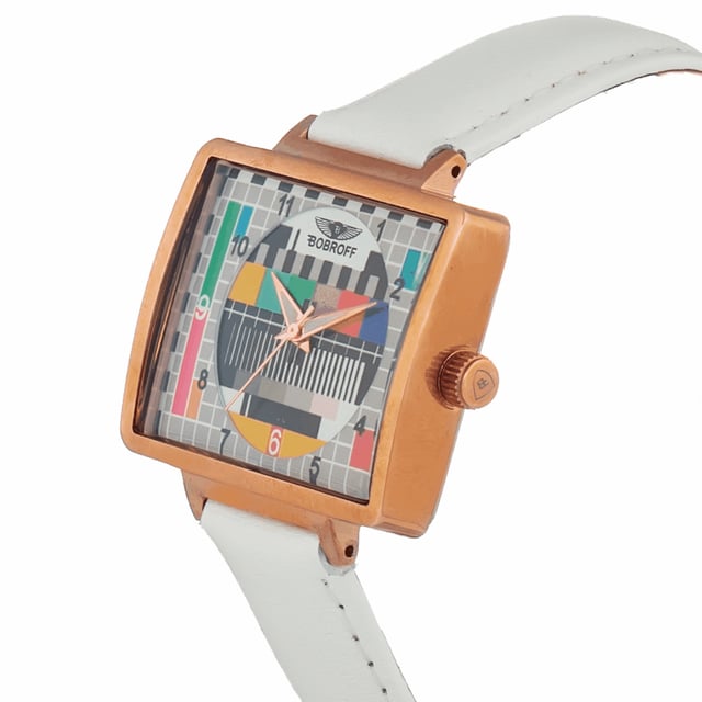 Bobroff BF0035-S013 - Herrenuhr Quarz aus Edelstahl• Material: Edelstahl• Glas: Mineral• Armband: Leder• Farbe: Bronze• Wasserbeständigkeit: 50 m (5 ATM)• Gehäusegröße: 36 mm