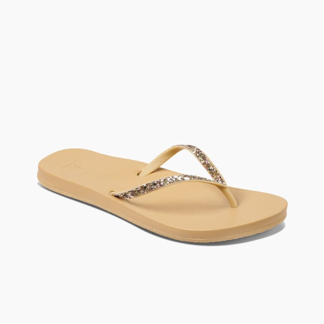 The night sky is full of gifts - when you know what to look for. So are these flip flops, which are tougher than they seem. Dusted with just a hint of sparkle, they feature our signature high energy rebound cushion footbed, anatomical arch support and a high density rubber outsole.